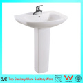 Lavabos de baño más populares Ceramic Hand Wash Pedestal Basin